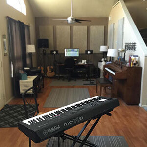 Jacqueline Courson's home studio for recording and piano lessons